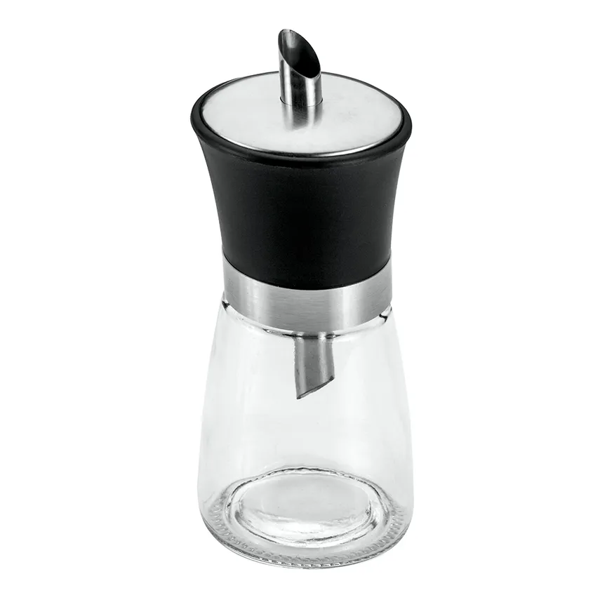 Zuckerstreuer Glas/Inox schwar hauptaufnahme