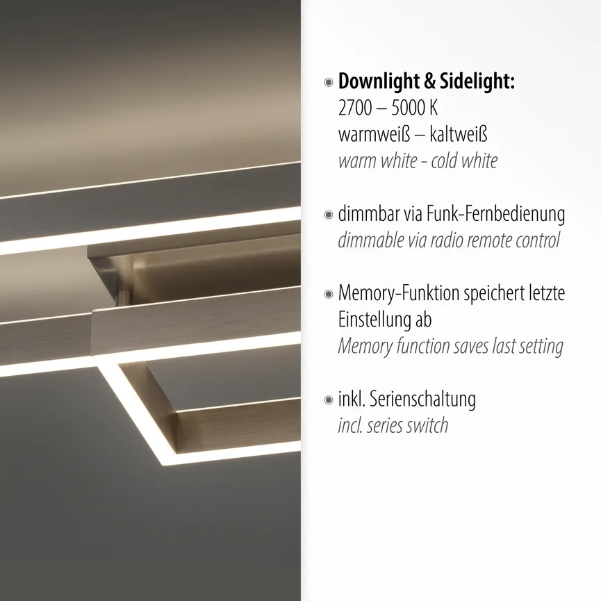 Deckenleuchte "Paan" detail