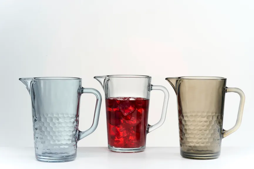 Krug "Favo" 1,2 Liter klar milieu
