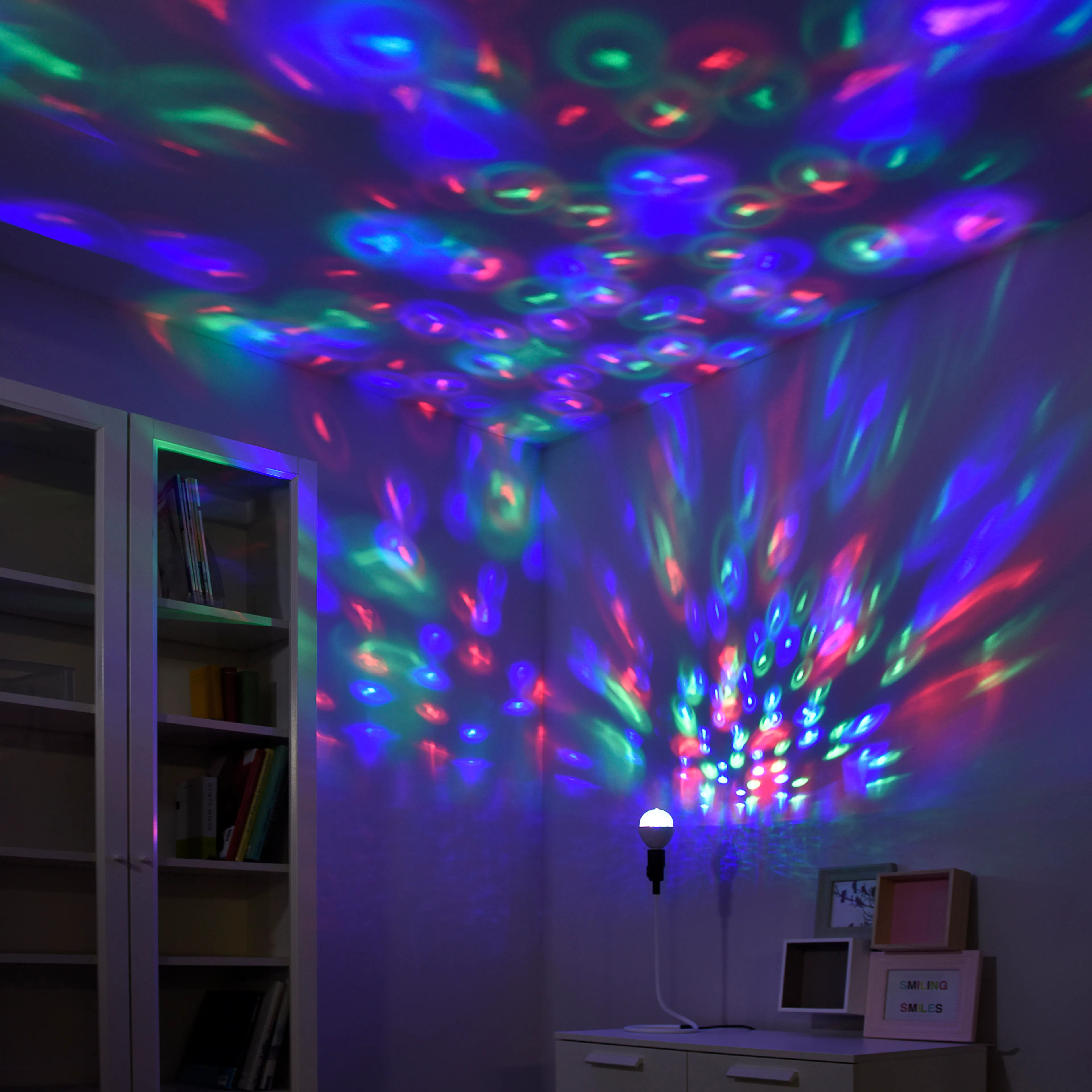 LED-Discobirne E27/ 3Watt Energie A