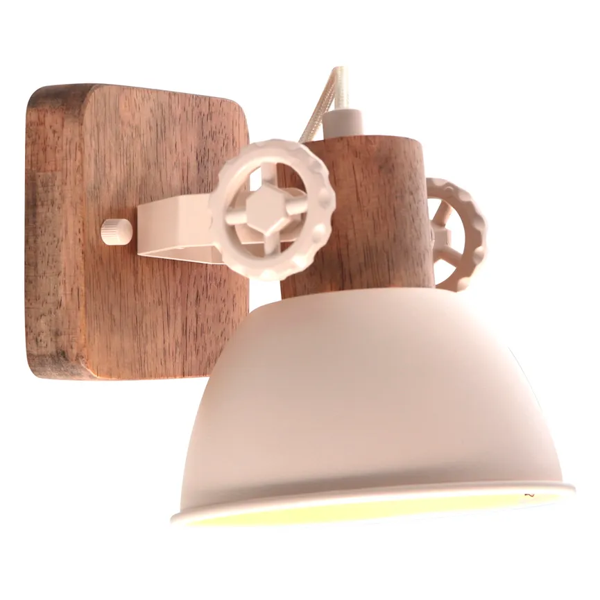 Strahler "Gearwood" material_farbe