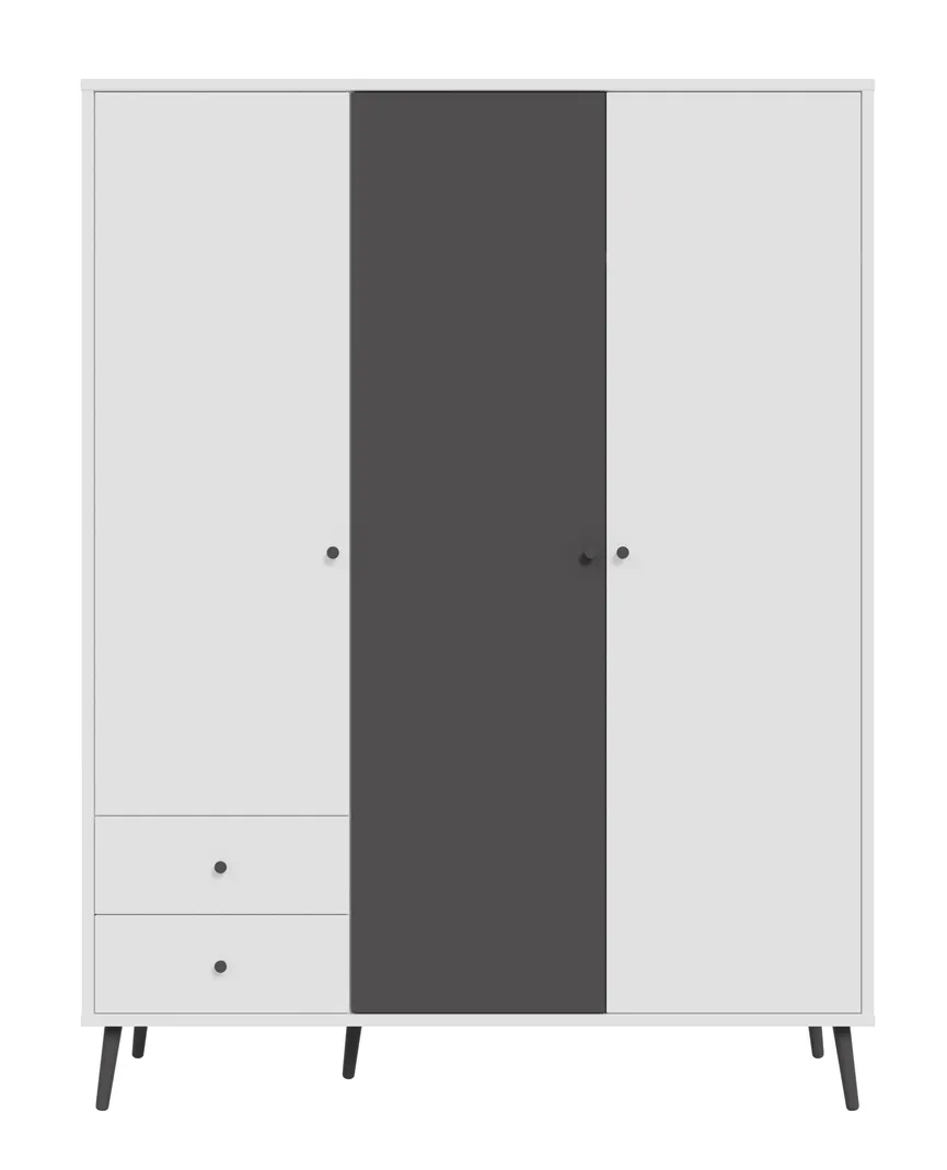 Kleiderschrank 3-trg. detail