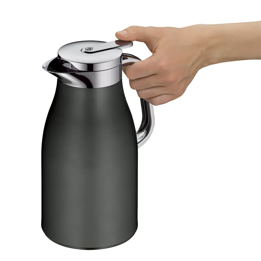 Isolierkanne SKYLINE 1L grey detail