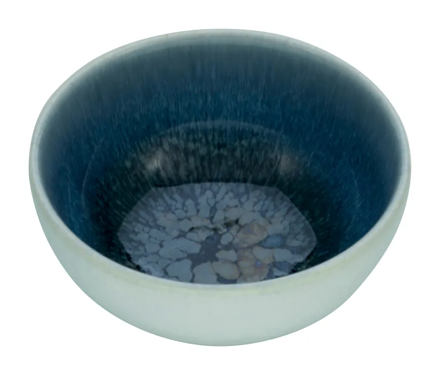Dipschale "Caldera" blau detail
