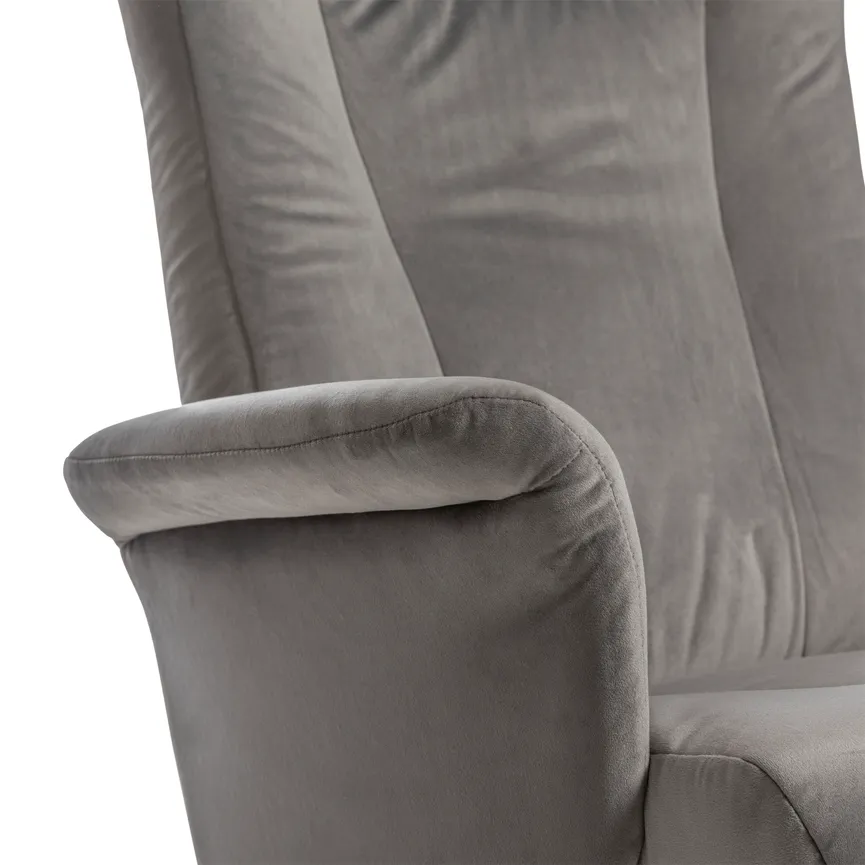 Relaxsessel + Hocker detail