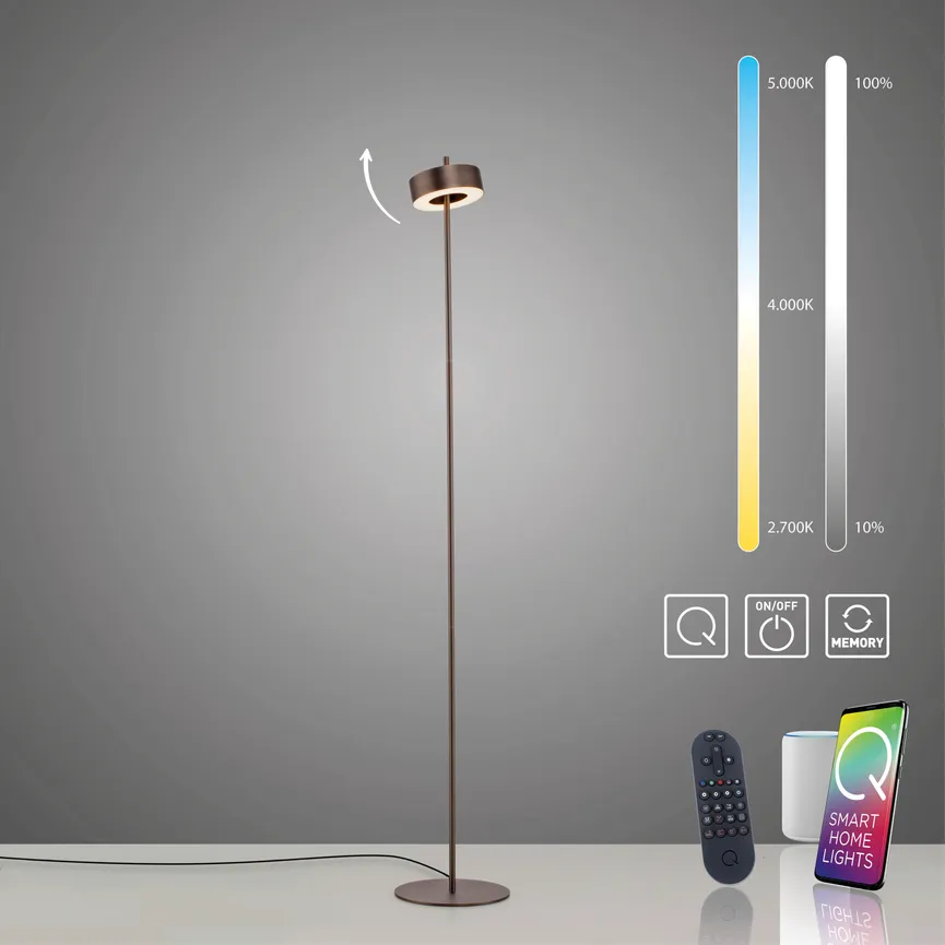 Stehleuchte "Q-Rotate" detail