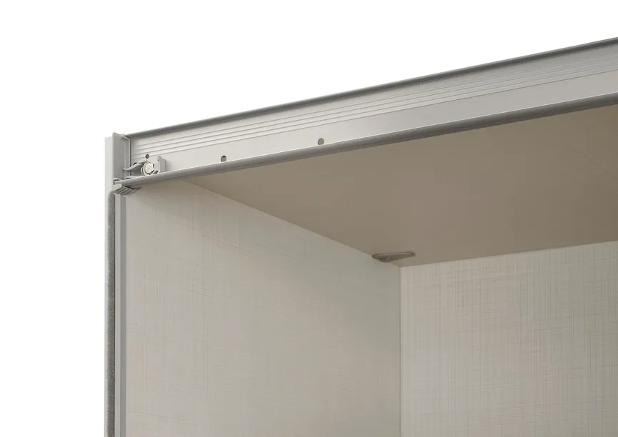 Schwebetürenschrank 3-trg. detail