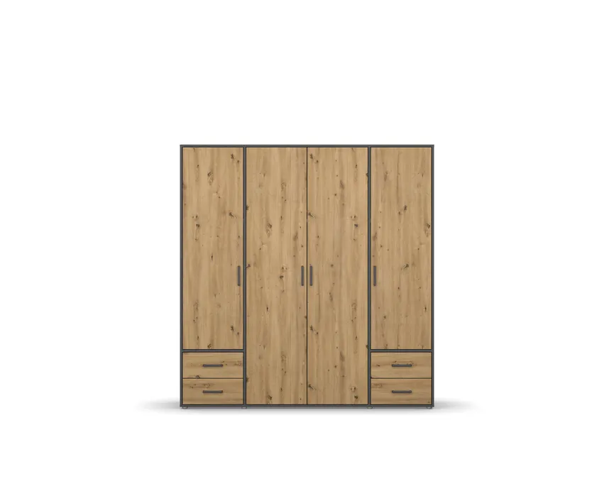 Drehtürenschrank 4-trg. material_farbe