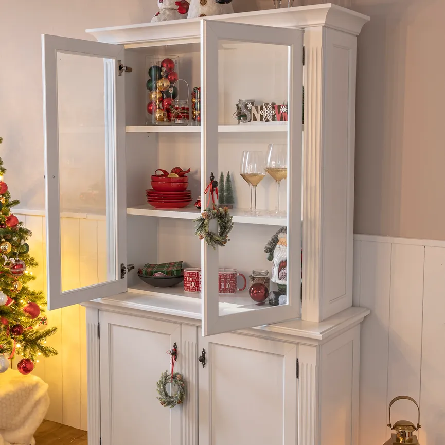 Buffet mit Aufsatz detail