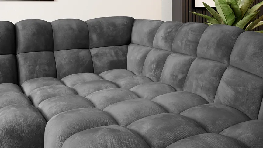 Ecksofa motorisch detail