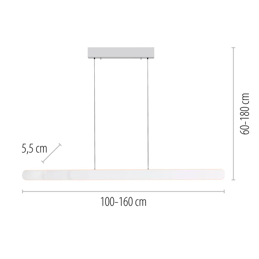 Pendelleuchte "ADRIANA ROUND" detail