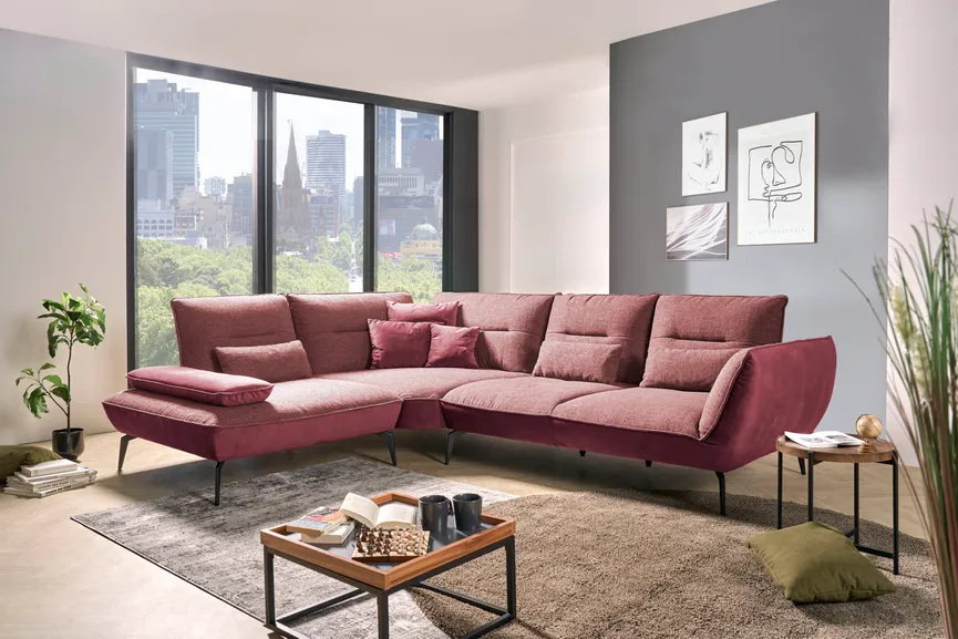 Ecksofa groß detail