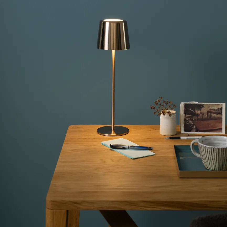 Akku-Tischleuchte "Xaana" milieu