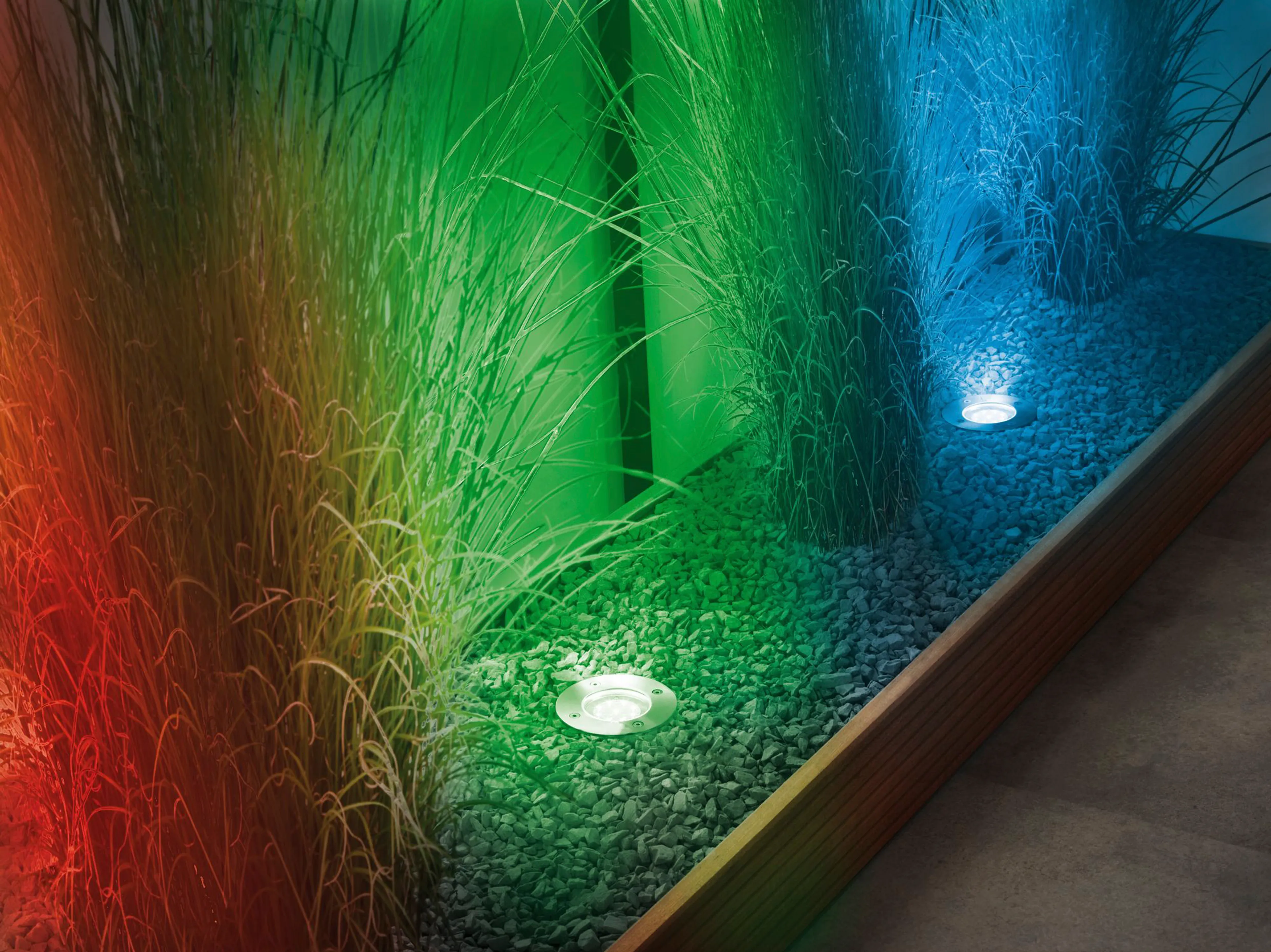 LED-Bodeneinbauleuchte Plug&Shine