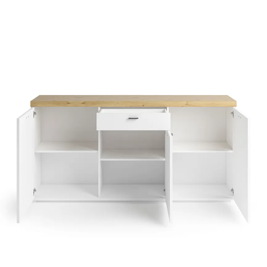 Sideboard 3-trg., detail