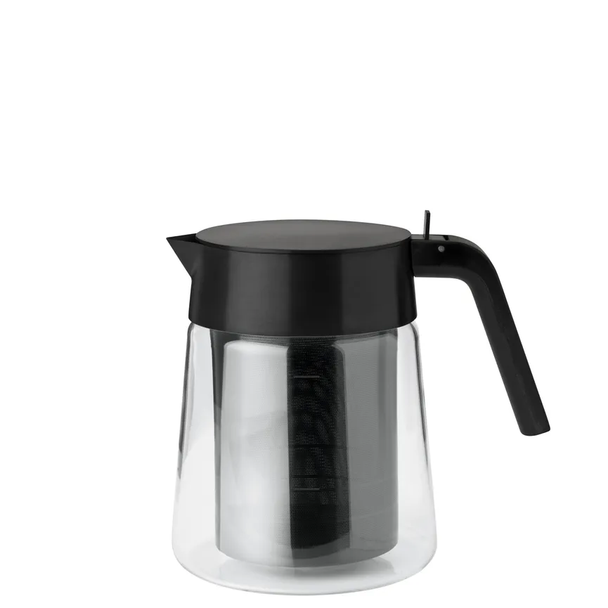 Kanne "Nohr" 1,2 Liter black detail
