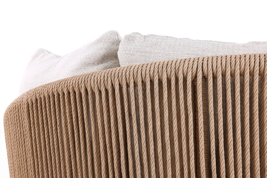 Sonnenliege Creme detail