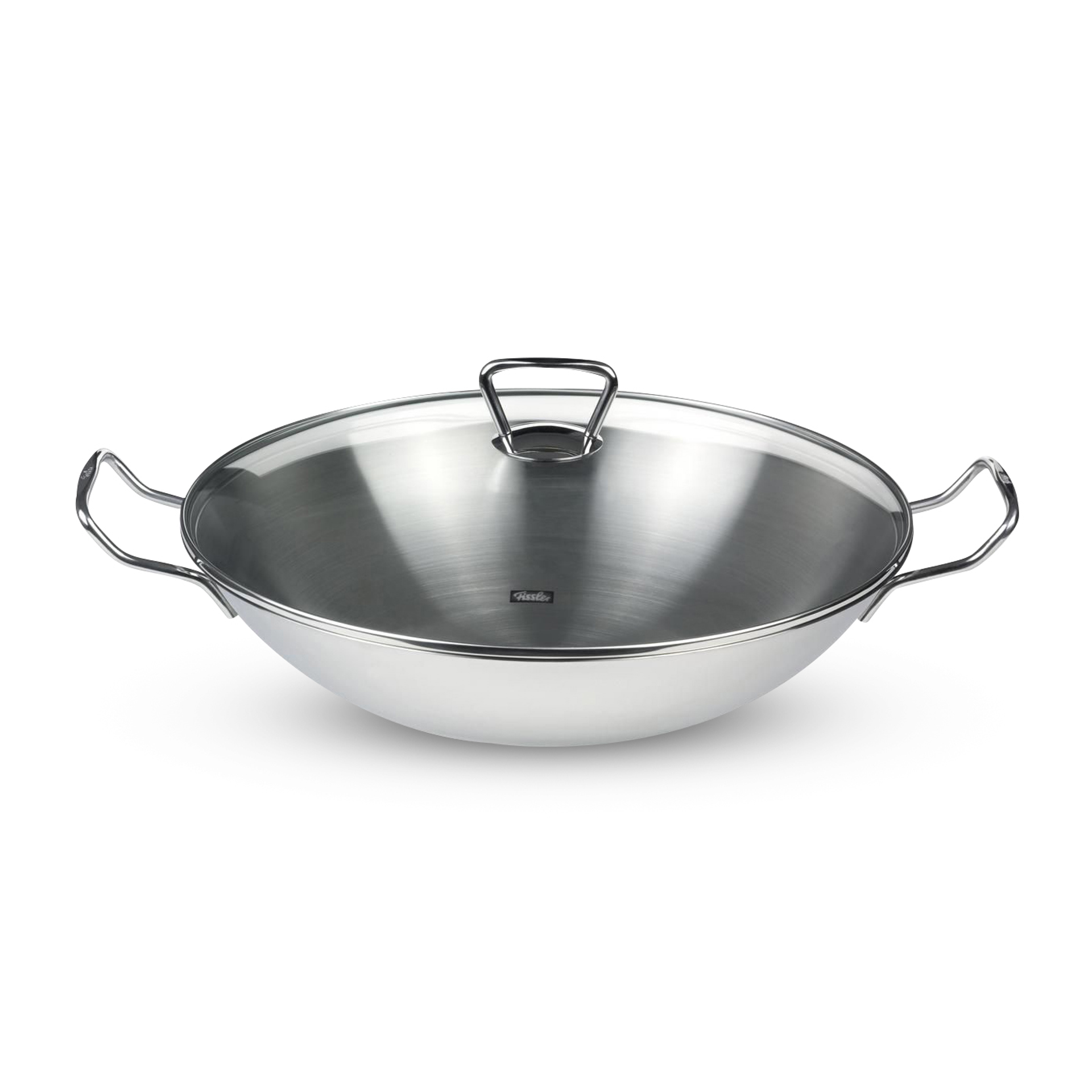 Wok mit Glasdeckel