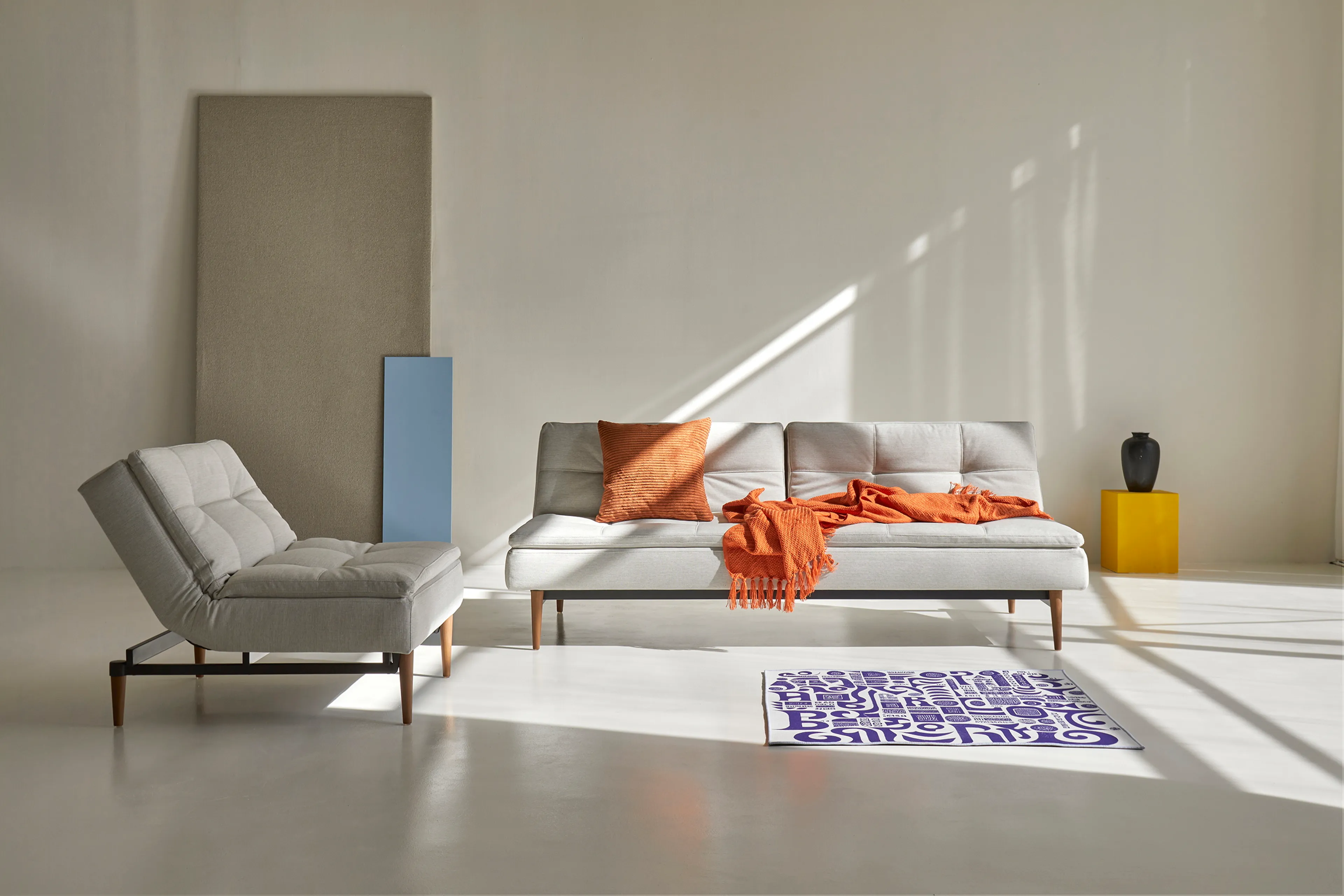 Schlafsofa Dublexo Styletto schwarz