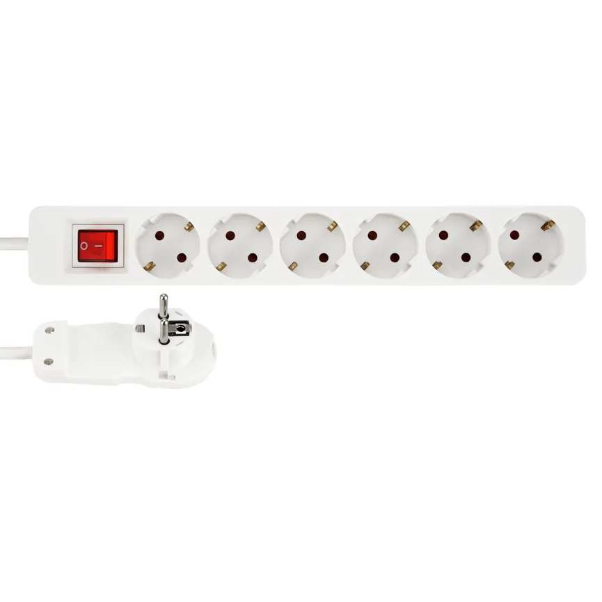 Steckdosenleiste 6-fach hauptaufnahme