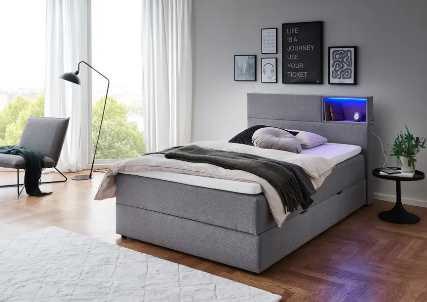 Boxspringbett LF 140x200 milieu