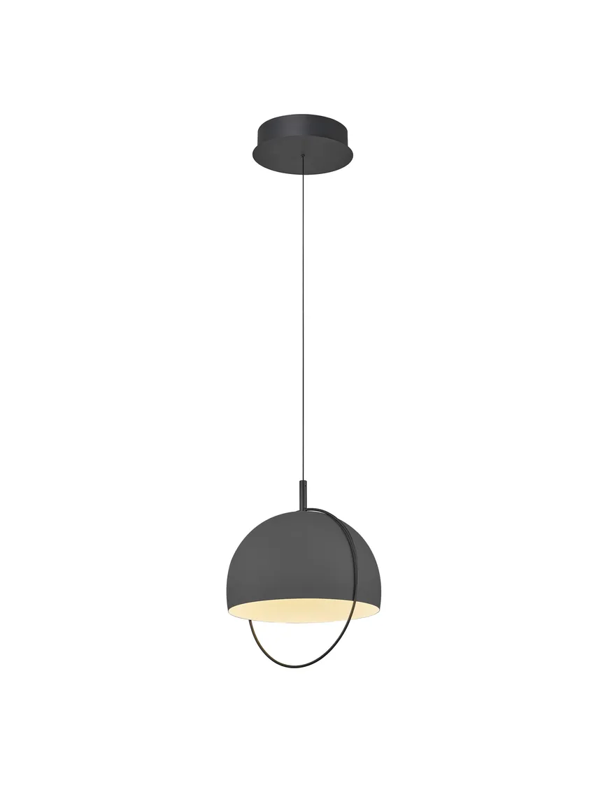 LED-Pendelleuchte "HOOP" detail
