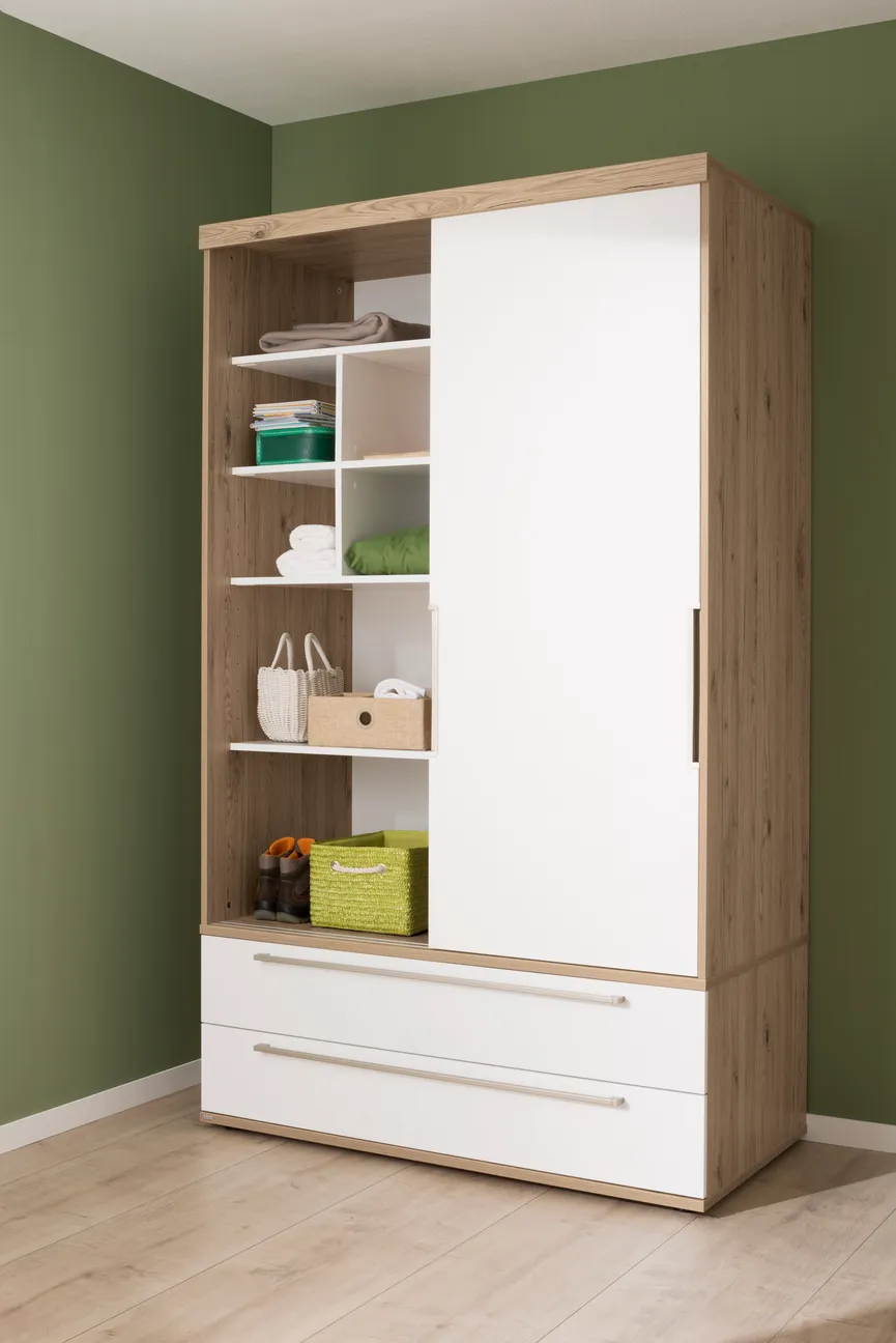 Schiebetürenschrank 2-trg. detail