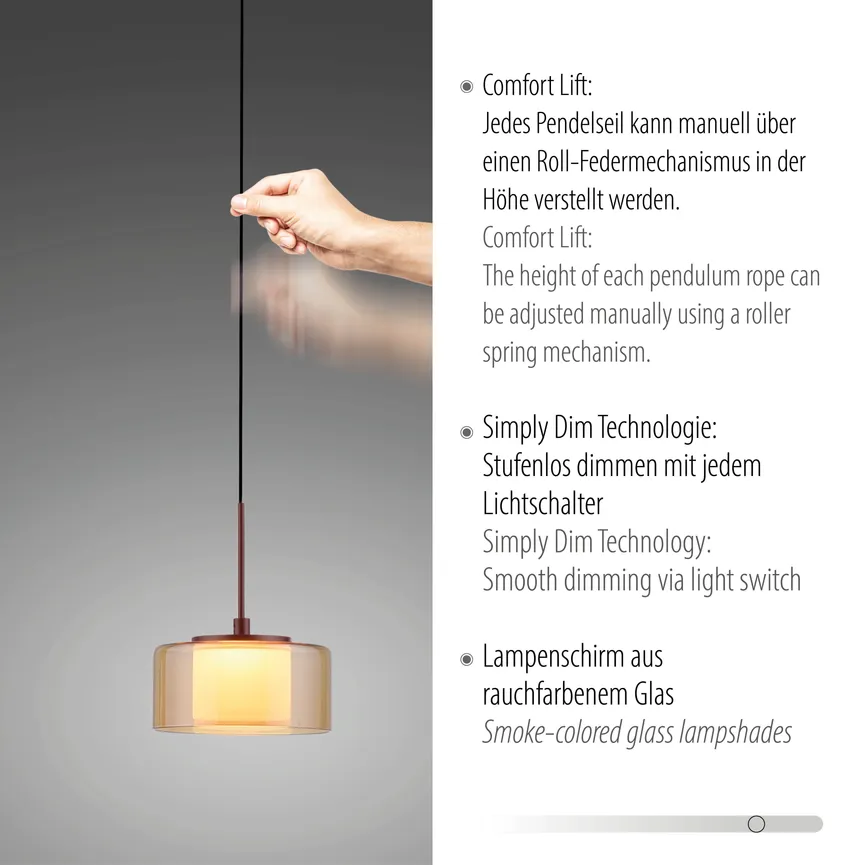 Pendelleuchte "Rika" detail