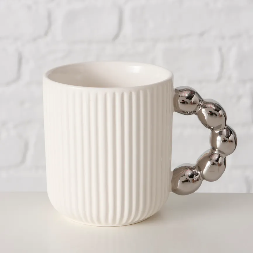 Becher "Javi" 250 ml weiß milieu