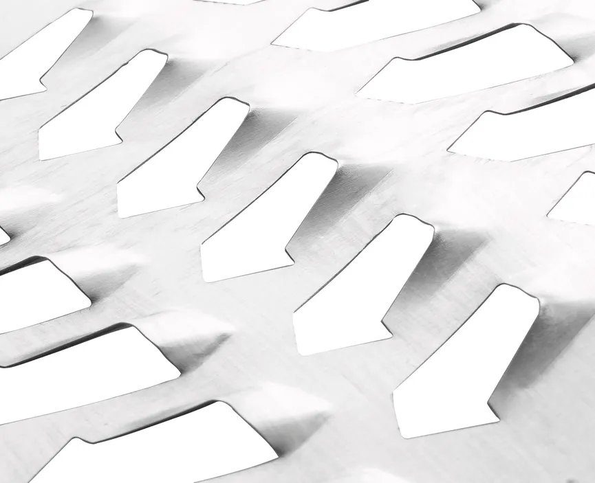 Vierkantreibe Grau detail