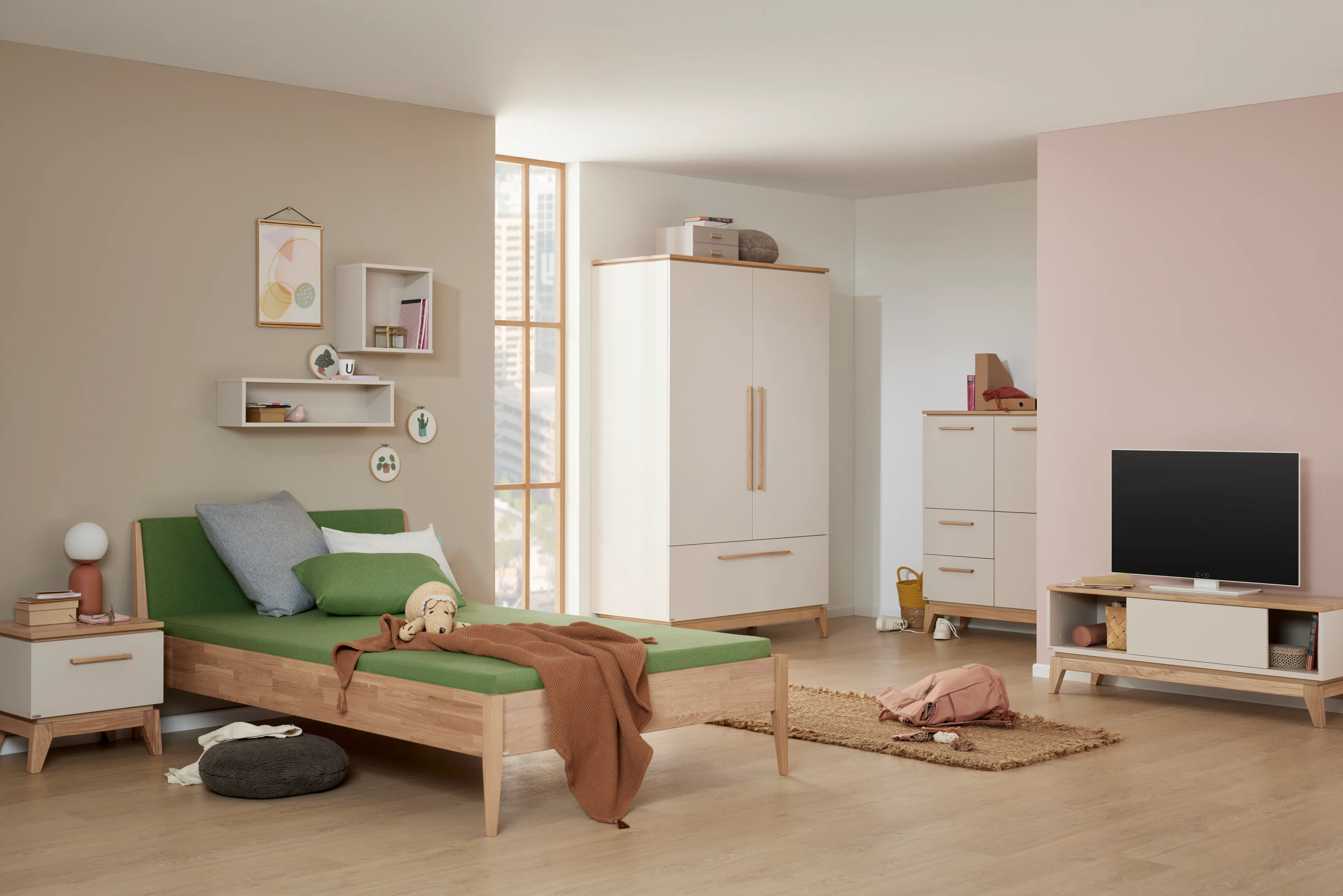 Bett Stiene 140 x 200 cm