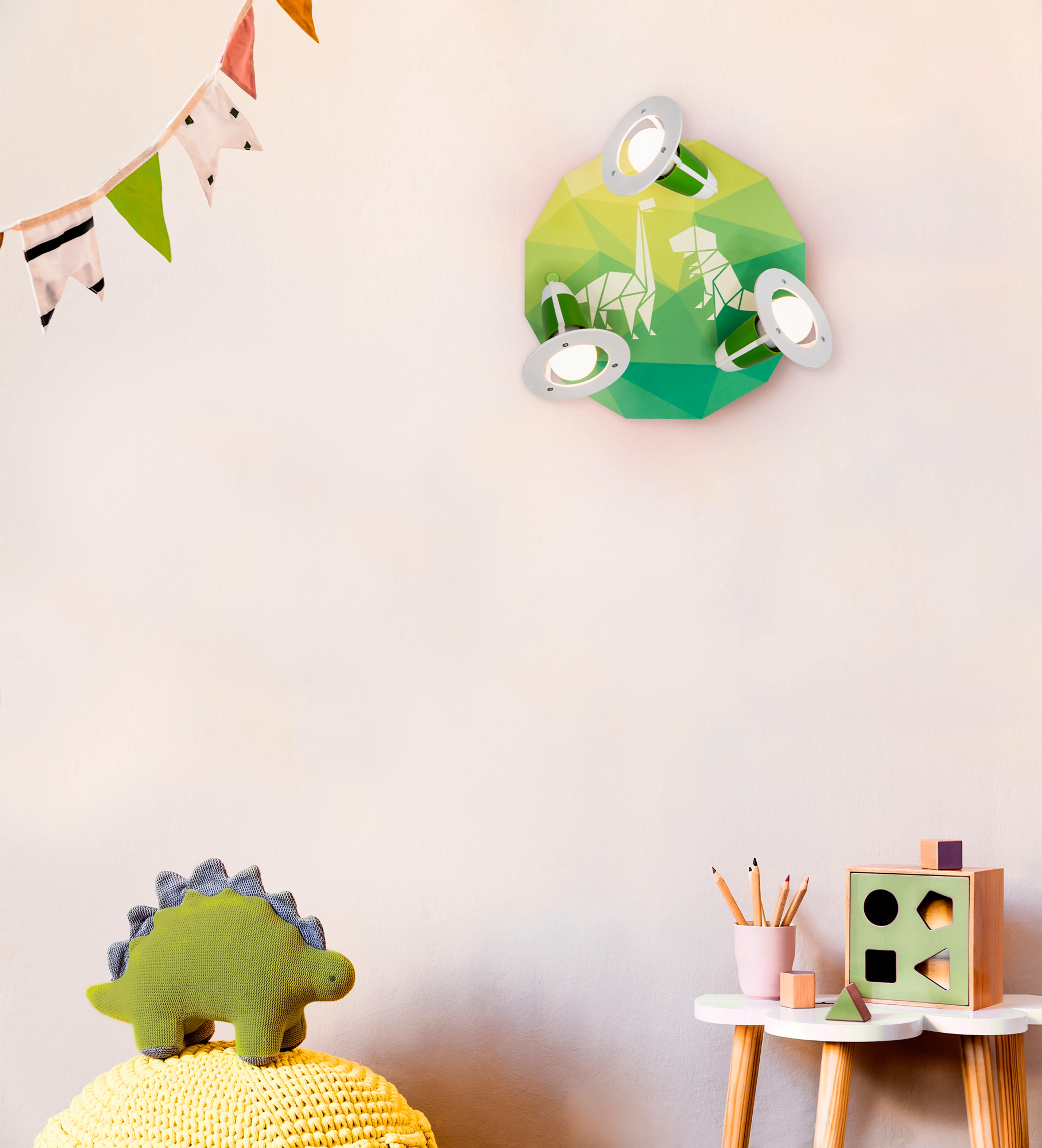 Kinderlampe Dinopoly