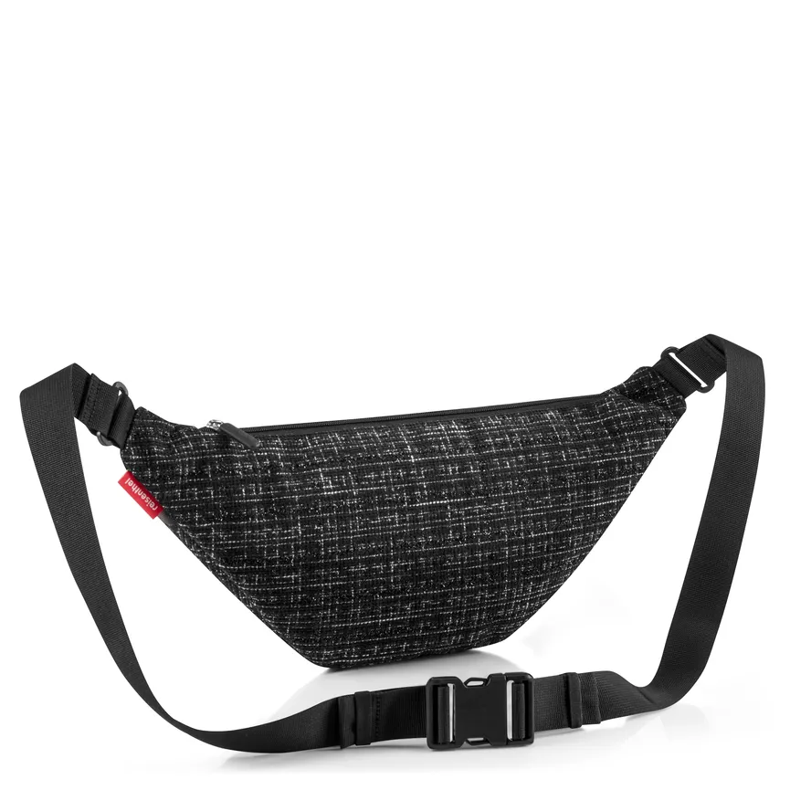 City Beltbag "bouclé black" detail