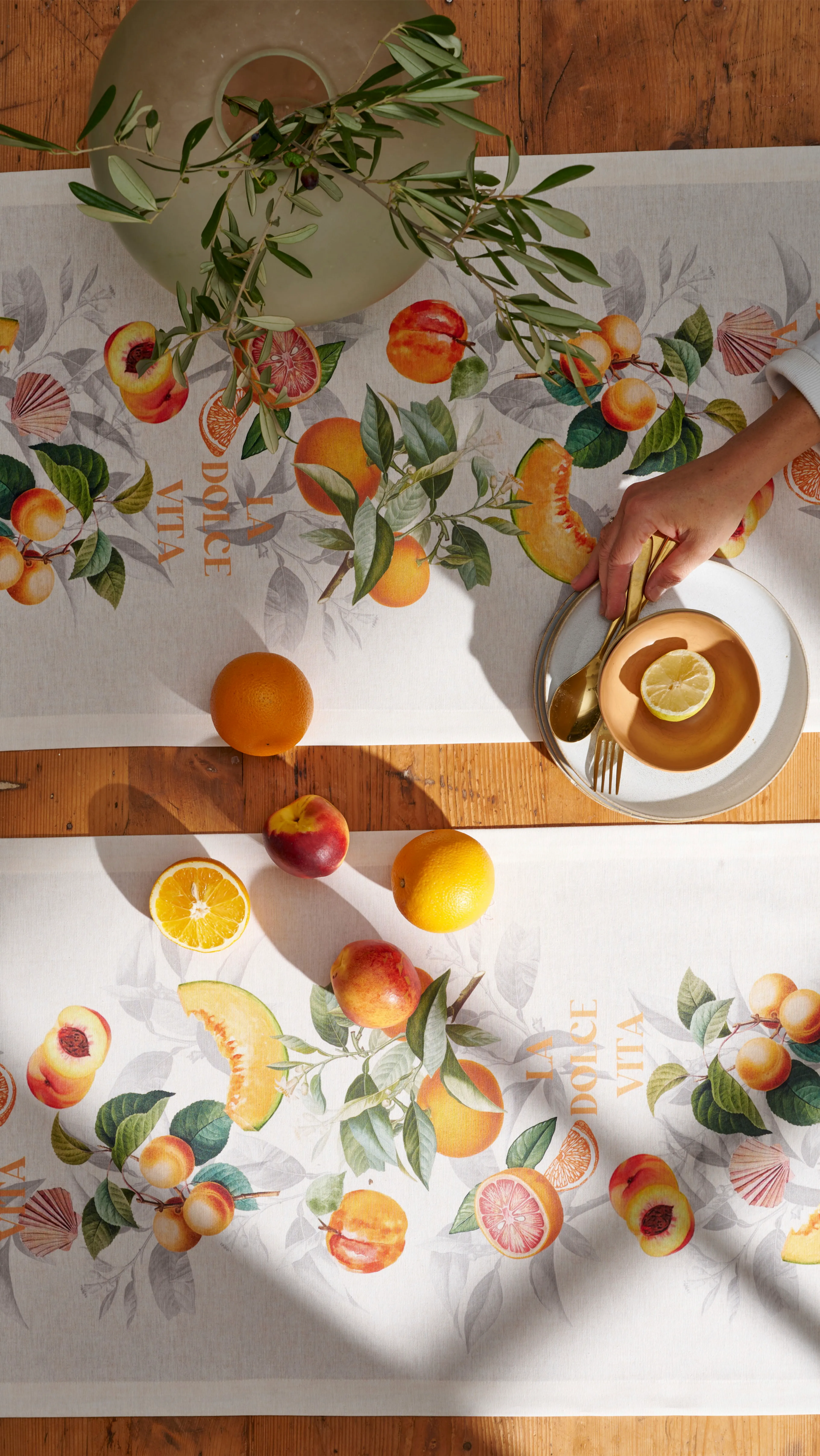 Tischläufer  Obst 48 x 140 cm