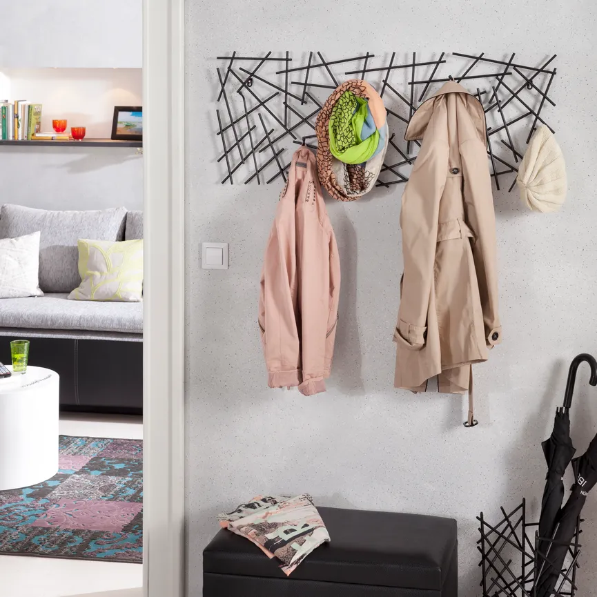 Wandgarderobe milieu