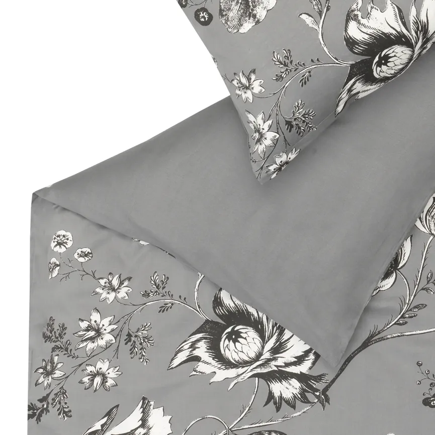 Satin-Bettw.Silent grau 135200 detail