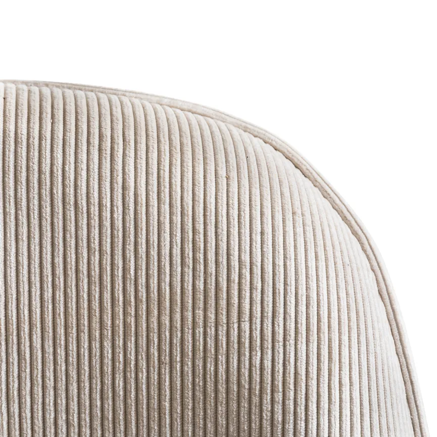 Drehstuhl beige detail