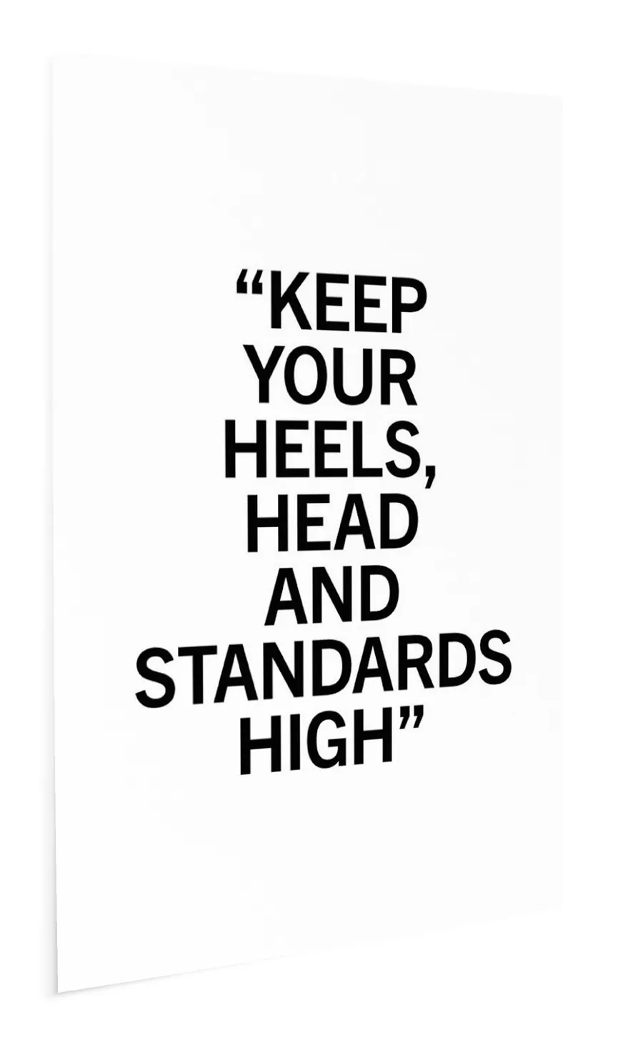 Kunstdruck "Fashionable" detail