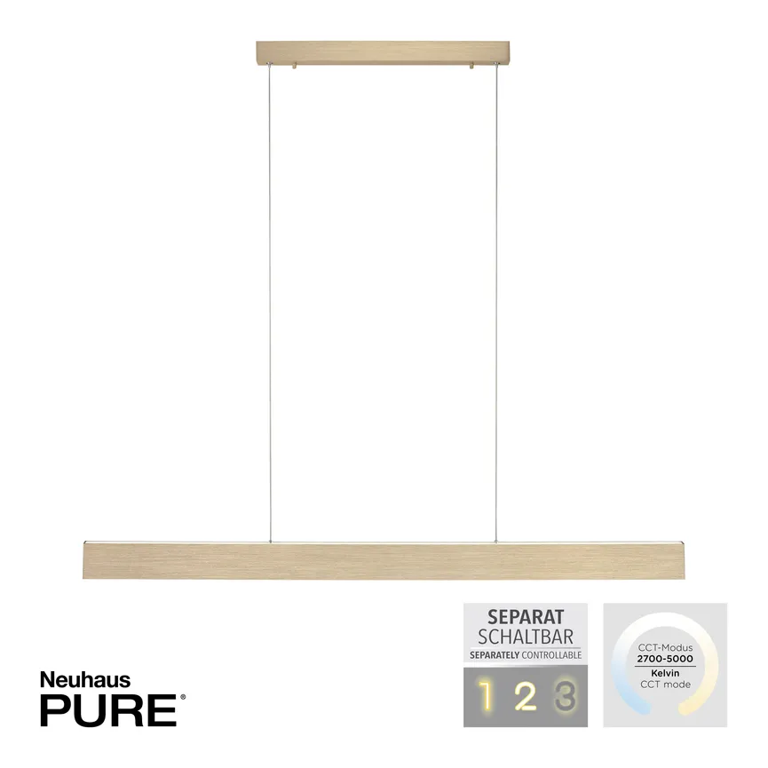 Pendelleuchte "PURE-Motion" detail