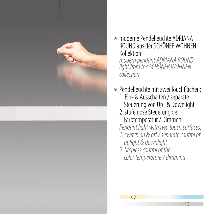 Pendelleuchte "ADRIANA ROUND" detail