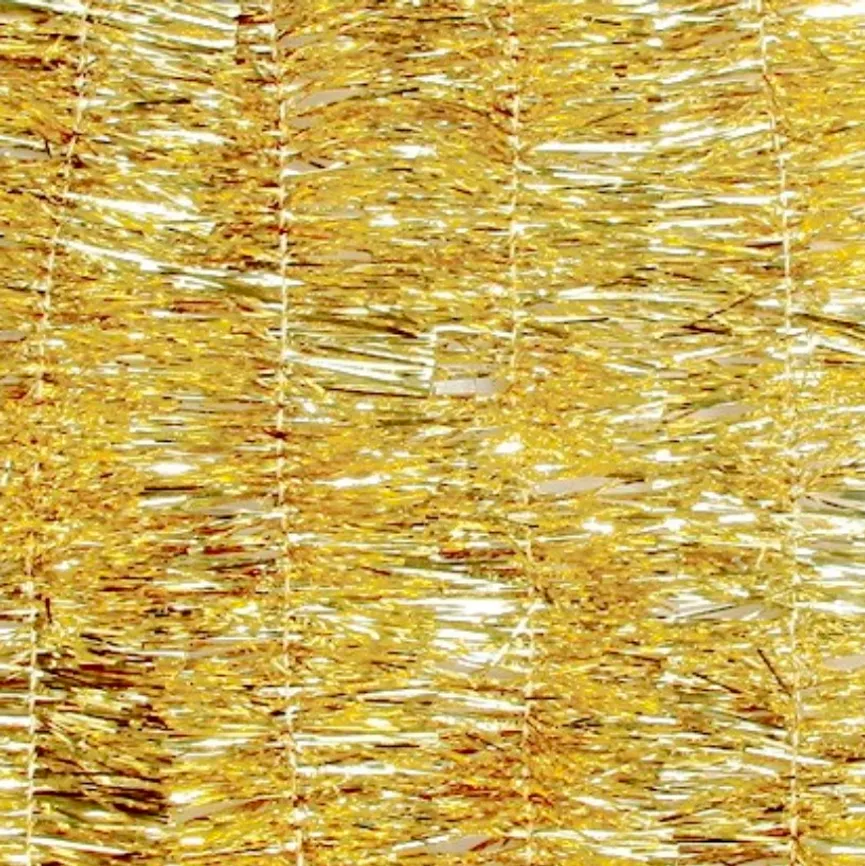 Lametta-Girlande gold material_farbe