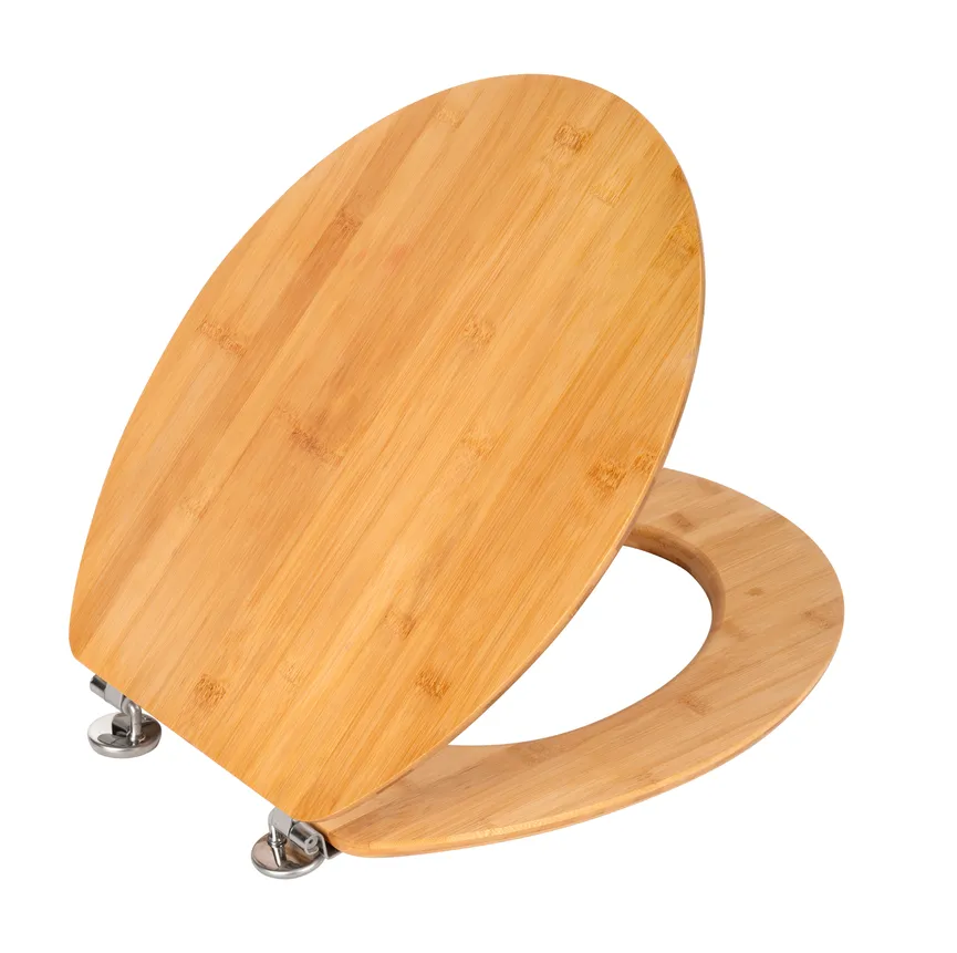 WC-Sitz Bambus Schichtholz detail