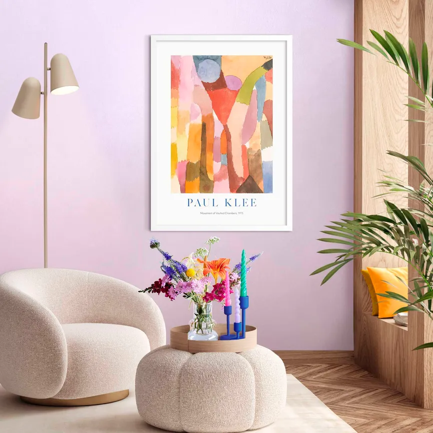 Bild gerahmt "Colours I" milieu