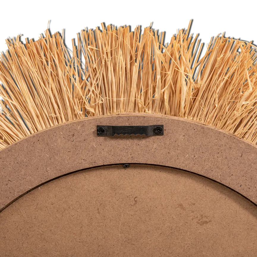 Wanddeko "Bast" natur detail