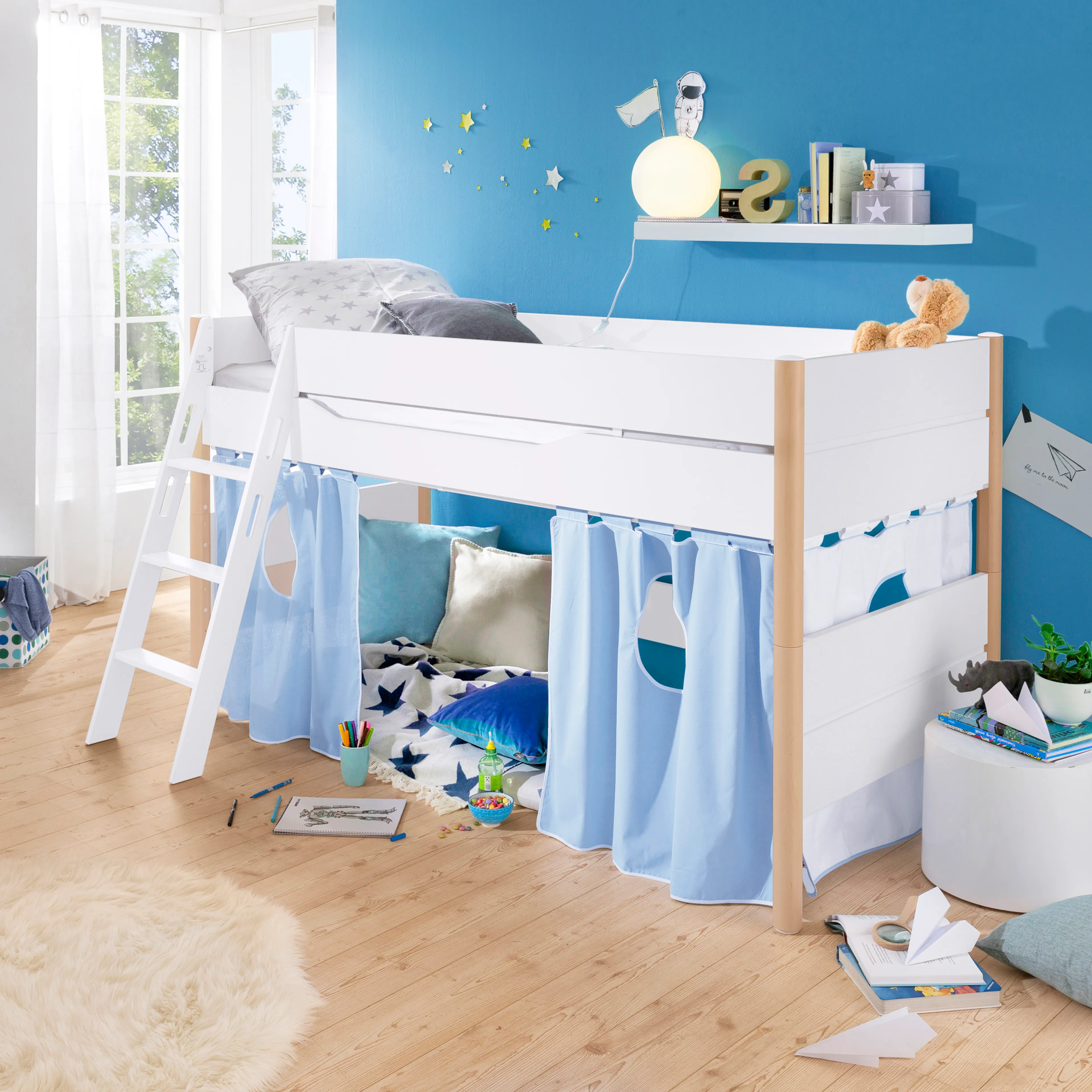 Spielbett Ylvie 90 x 200 cm