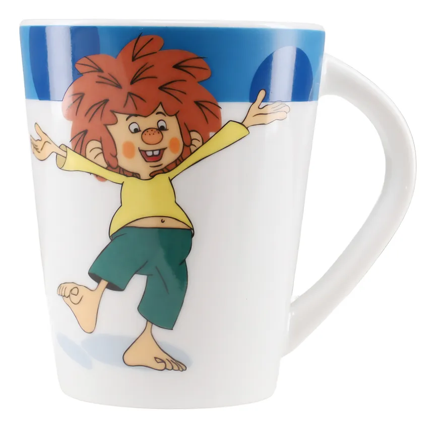 Becher "Pumuckl" 300 ml bunt detail