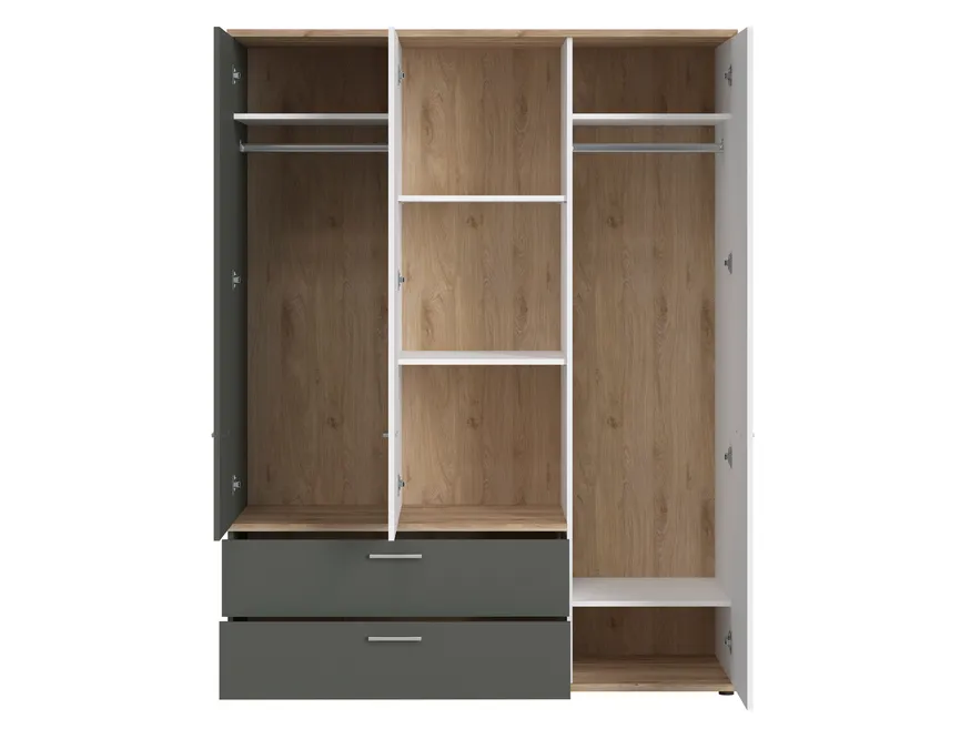 Kleiderschrank 3-trg. detail