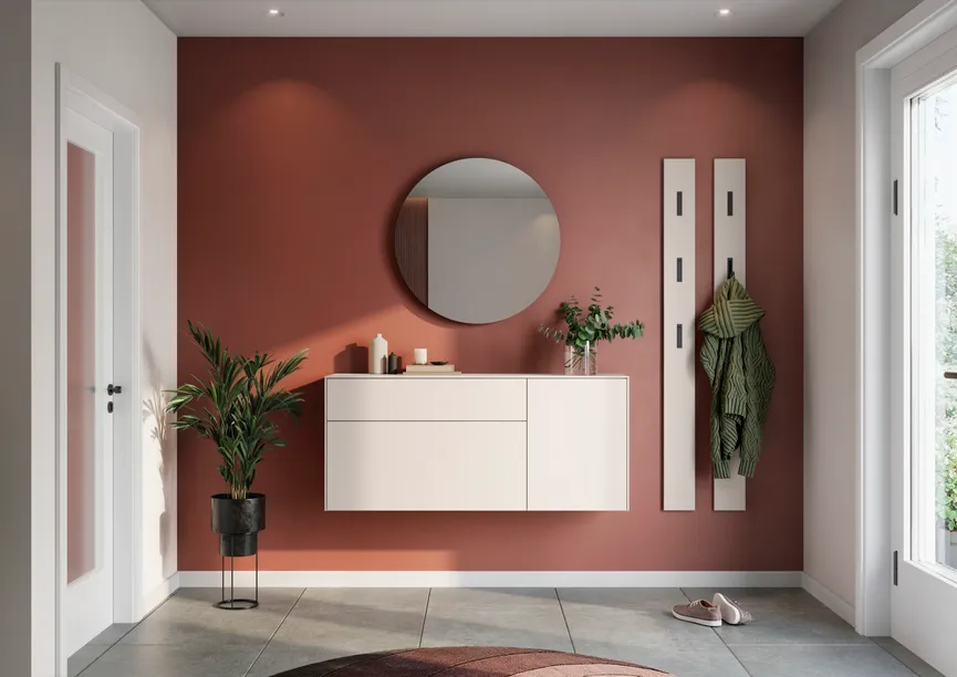 Schuhschrank 1K/1T/1S milieu