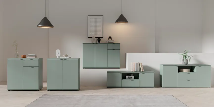 TV-Lowboard 2T/1S detail