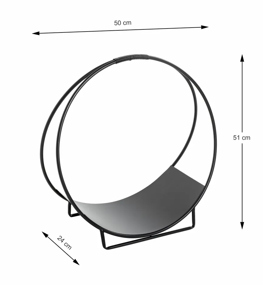 Kaminholzständer detail